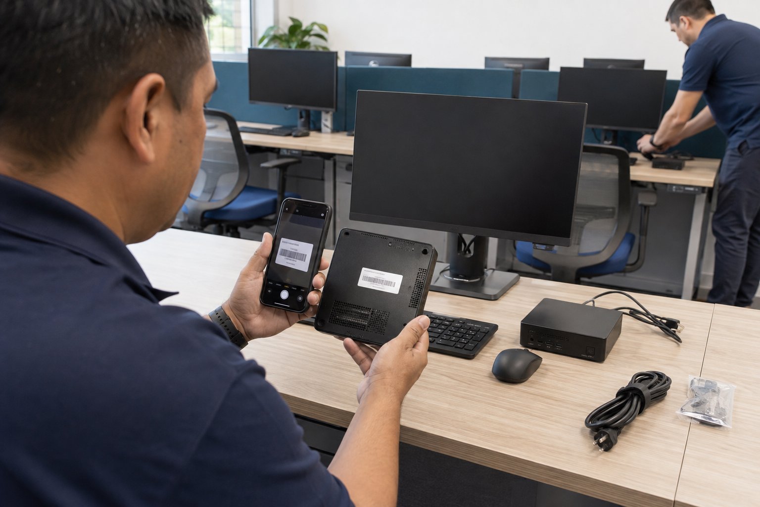 Dokumentierter IT-Rollout mit Geräteerfassung